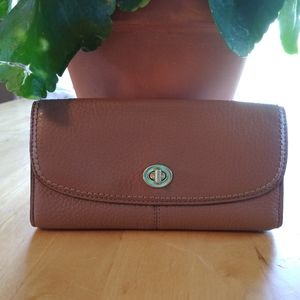 Coach trifold wallet